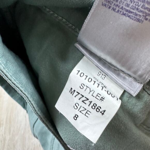 NYDJ Alina Convertible Ankle Mid Rise Straight Stretch Casual Everyday Jeans 8 - Picture 16 of 16